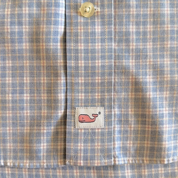 Vineyard Vines Dress Long Sleeve Classic Fit Murray Shirt Mens size Small - Picture 3 of 6
